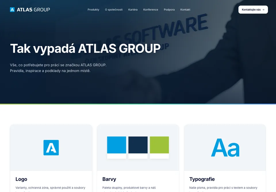 Brand manuál ATLAS GROUP